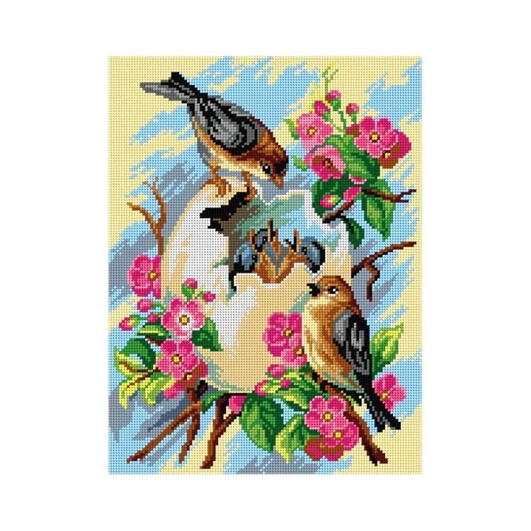 Orchidea Baskılı Goblen Bahar 3124 30*40 cm