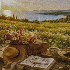 5D Yapışan Boncuk Mozaik Tablo 40*50 cm S18