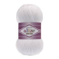 Alize Cotton Gold Pamuk 100gr El Örgü İpi Yünü 55 BEYAZ