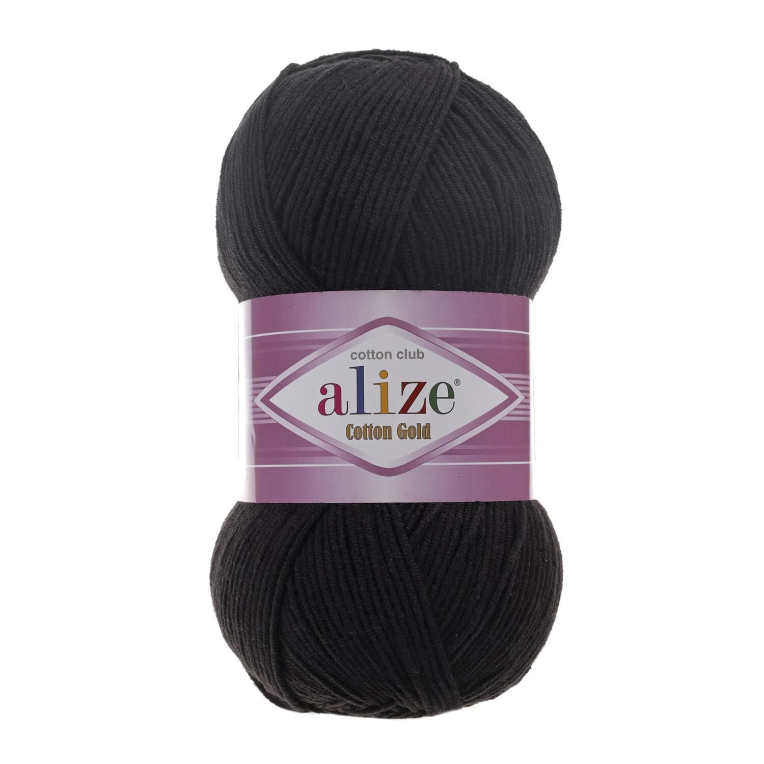 Alize Cotton Gold Pamuk 100gr El Örgü İpi Yünü 60 SİYAH
