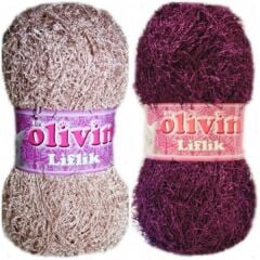 Olivin Lüx Liflik El Örgü İpi 100 gr