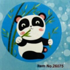 5D Yapışan Boncuk Goblen Mozaik Tablo Pano 16*16 cm Panda