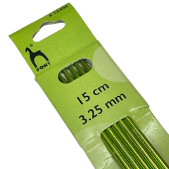 Pony Colour Beş Şiş 15cm Renkli Çorap Şişi no 3,5 mm