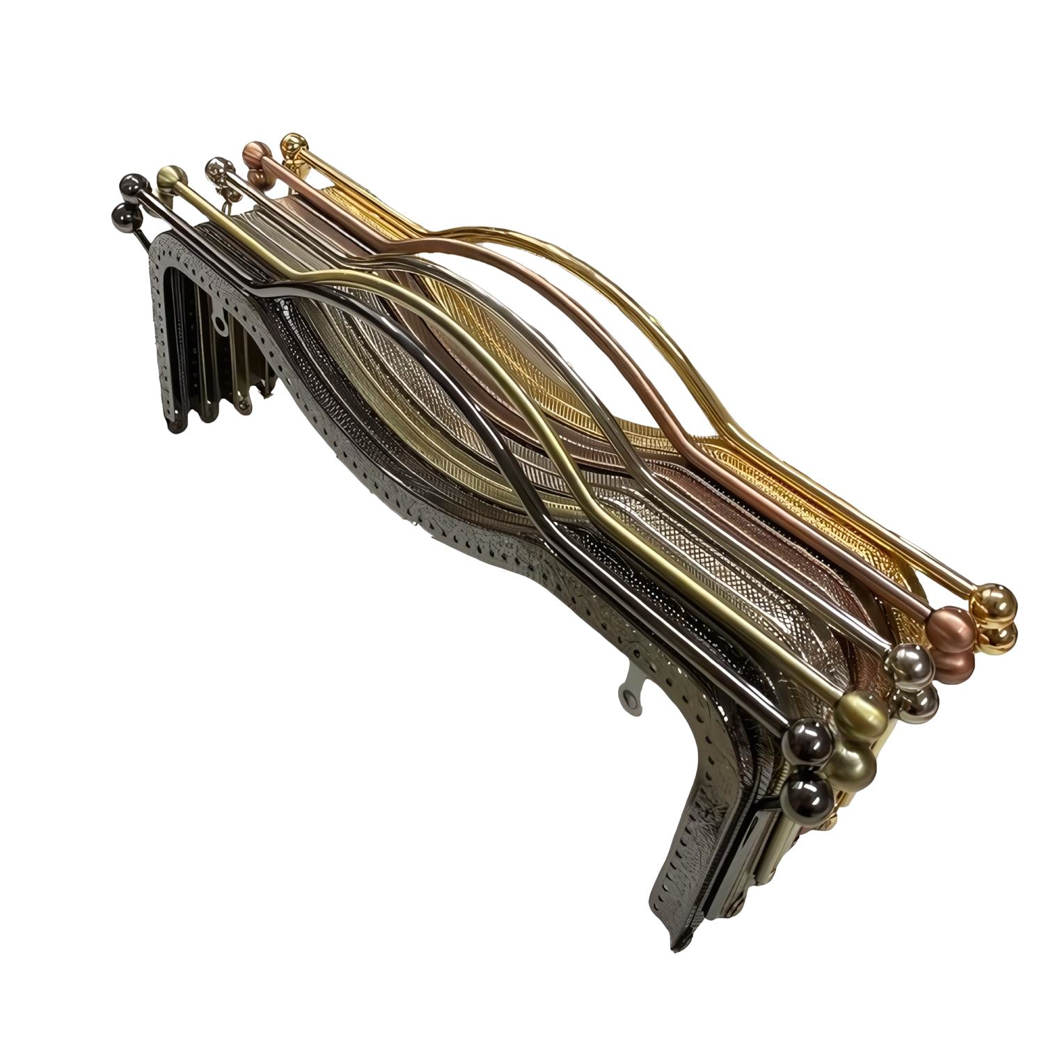 Üstten Tutmalı Metal Çanta Sapı 27 cm ALT-34