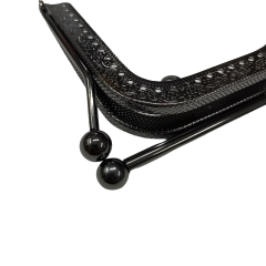 Üstten Tutmalı Metal Çanta Sapı 27 cm ALT-34