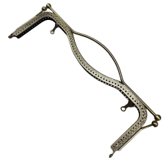 Üstten Tutmalı Metal Çanta Sapı 27 cm ALT-34