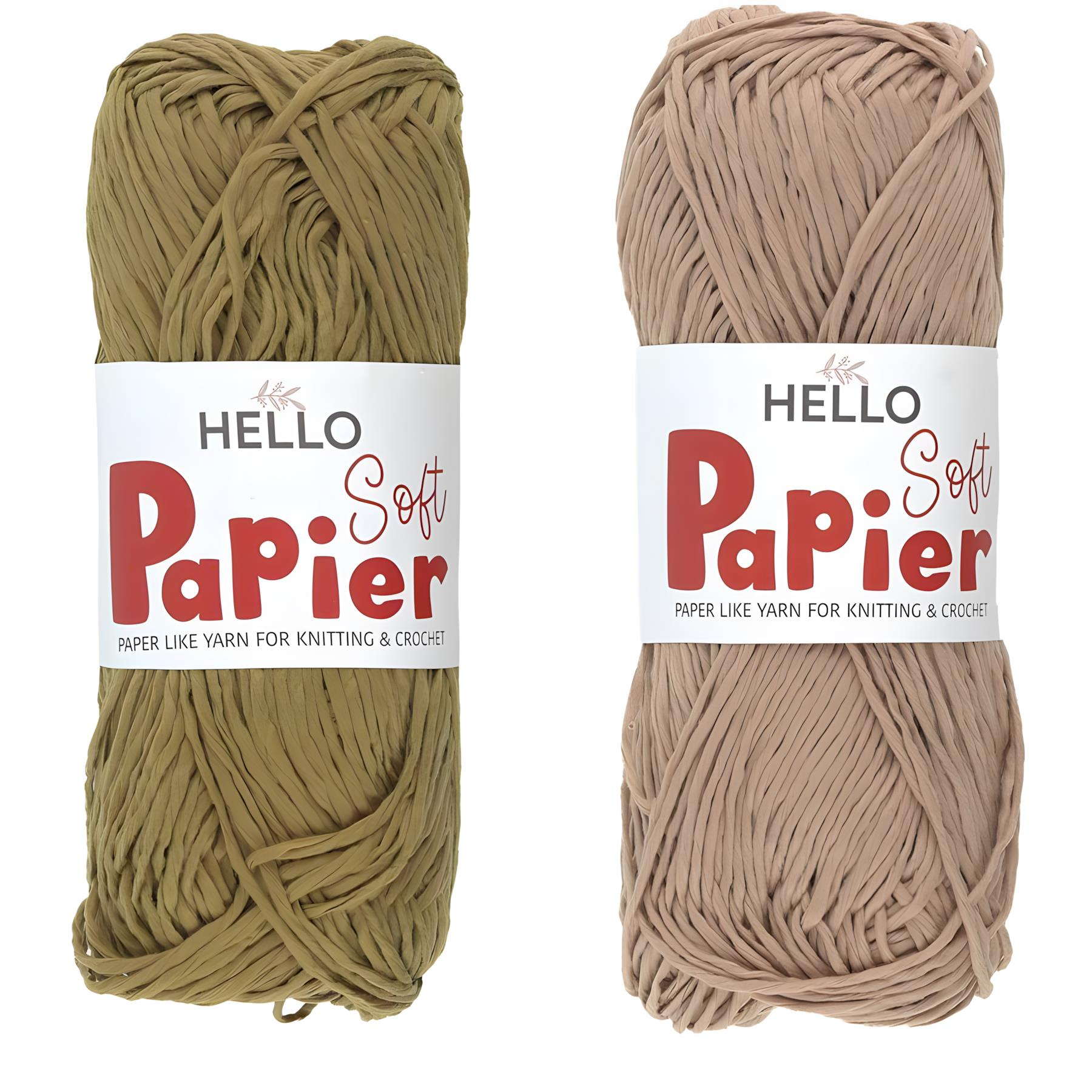 Hello Soft Papier Yumuşak Hasır Kağıt İplik 100 Gr
