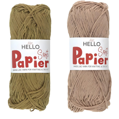 Hello Soft Papier Yumuşak Hasır Kağıt İplik 100 Gr