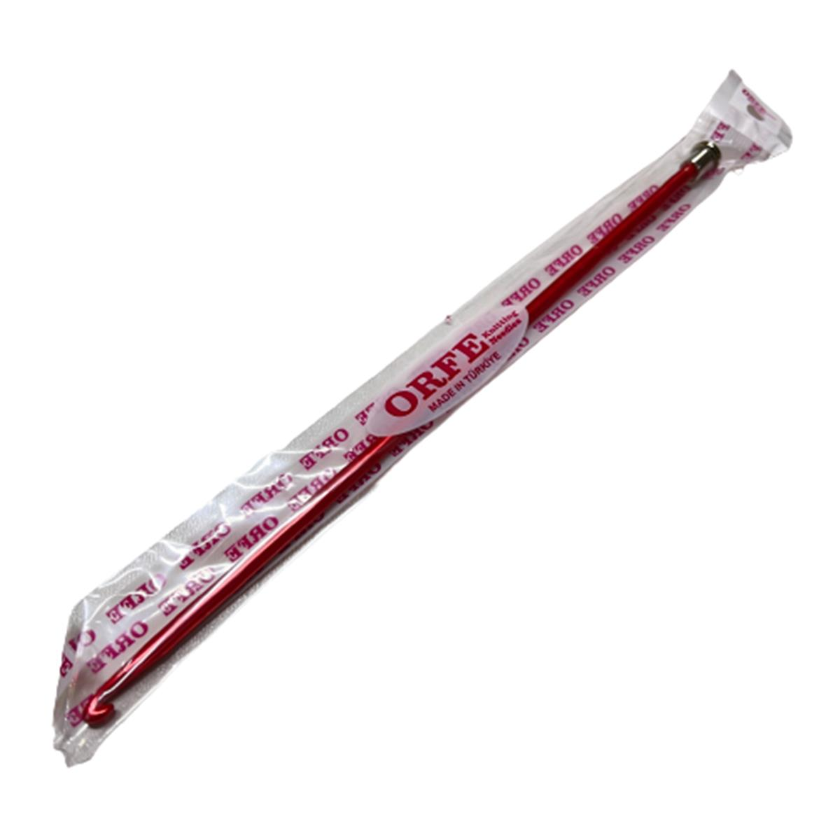 Orfe Renkli Gagalı Şiş 25cm Tığ Şiş Tunus Şişi Tığı orrg25 no 5 mm