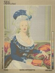 Seg Baskılı Goblen 929 462 Marie Antoinette 45x60cm Tablo Pano Sadece Goblen Kumaşı B KALİTE