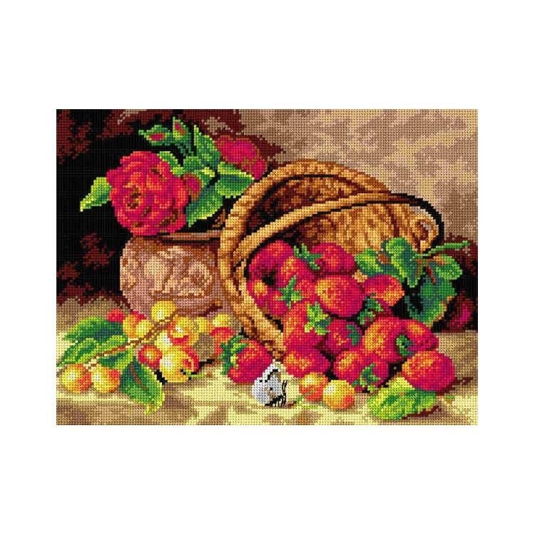 Orchidea Baskılı Goblen Çilekler 2793 30*40 cm