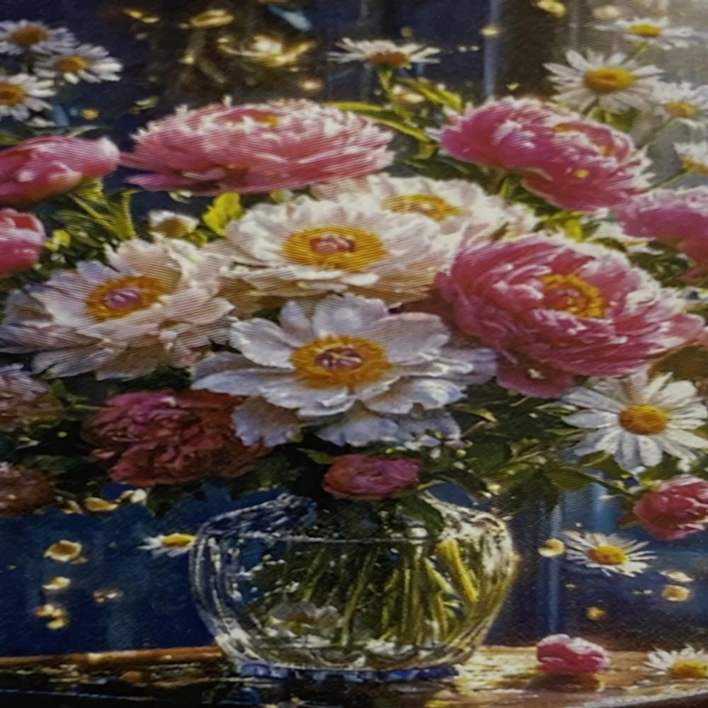 5D Yapışan Boncuk Mozaik Tablo 40*50 cm S33