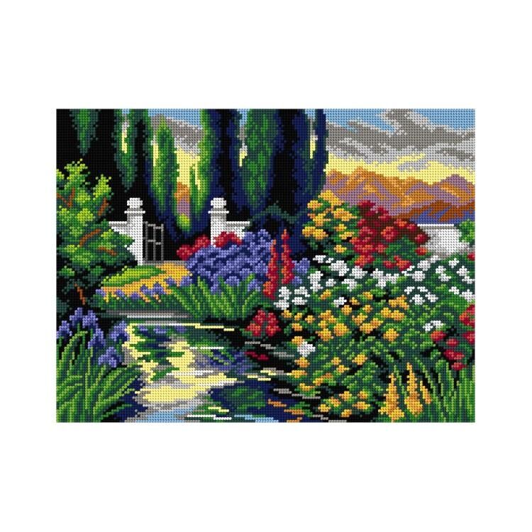 Orchidea Baskılı Goblen Güzel Bahçe 3110 30*40 cm