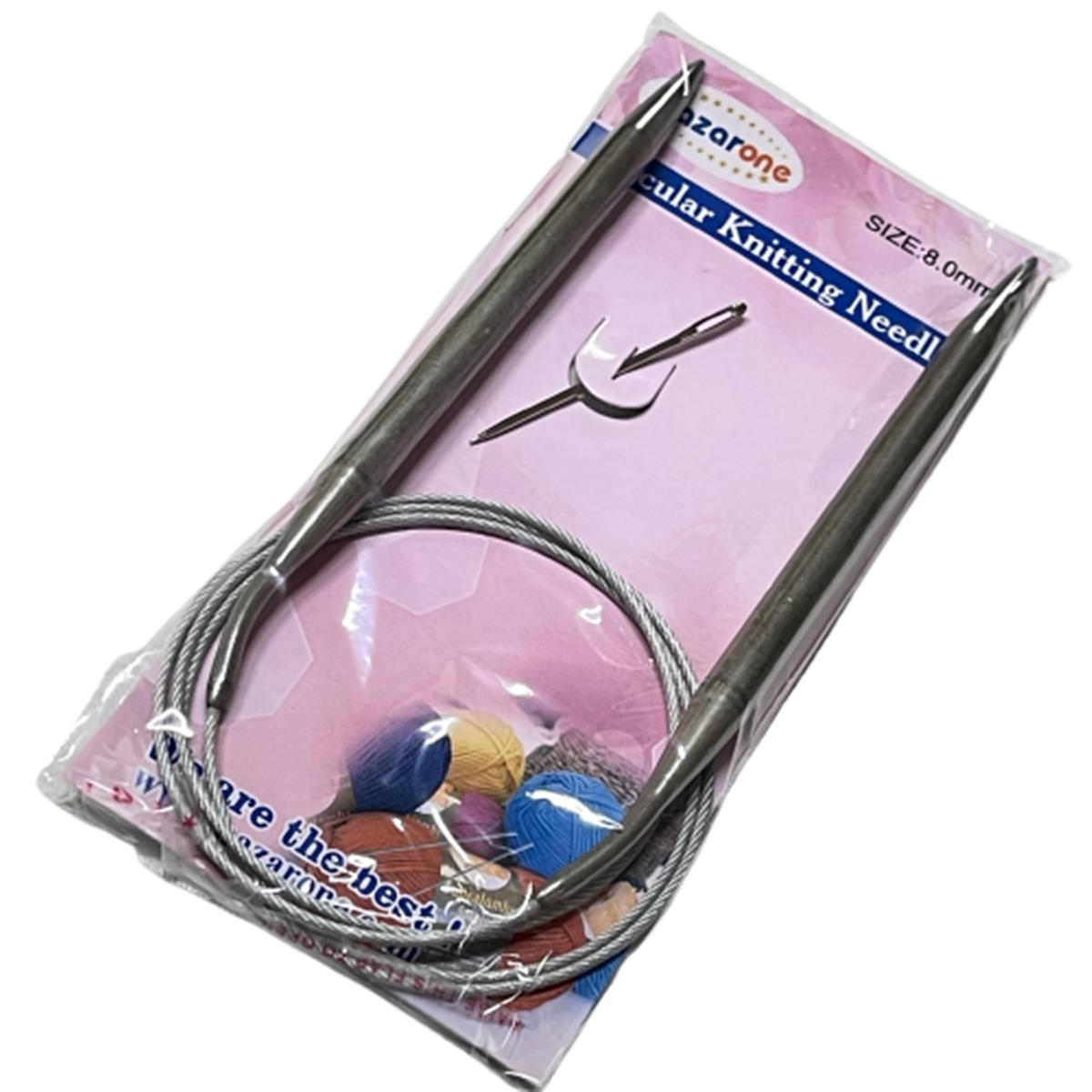 Nazarone Misinalı Şiş 100cm Çelik nzcms100