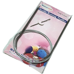 Nazarone Misinalı Şiş 100cm Çelik nzcms100 no 3 mm