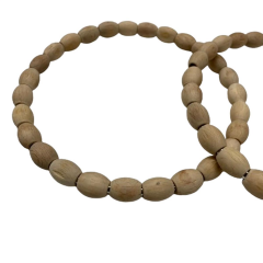 Oval Ahşap Boncuk Çanta Sapı OA14