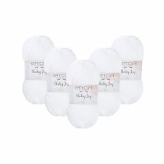 Etrofil Baby Joy El Örgü İpi 5'li Set 80033 Kırmızı