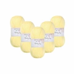 Etrofil Baby Joy El Örgü İpi 5'li Set 80300 Pembe