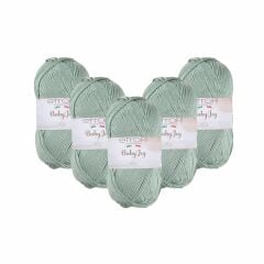 Etrofil Baby Joy El Örgü İpi 5'li Set 80074 Kahve