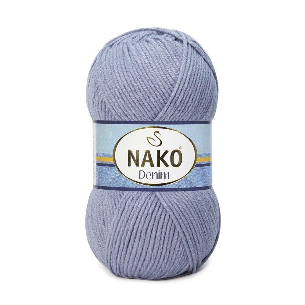 Nako Denim Pamuk Cotton El Örgü İpi 100 gr 6540 Lavanta