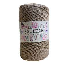 Sultan Pamuk Koton Cotton Makrome İpi 250 gr 02 Optik Beyaz
