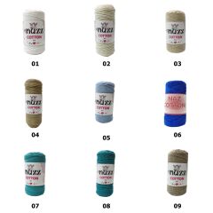 Pamuk Amigurumi İpi İpliği Cotton Koton 100gr 14 Siyah
