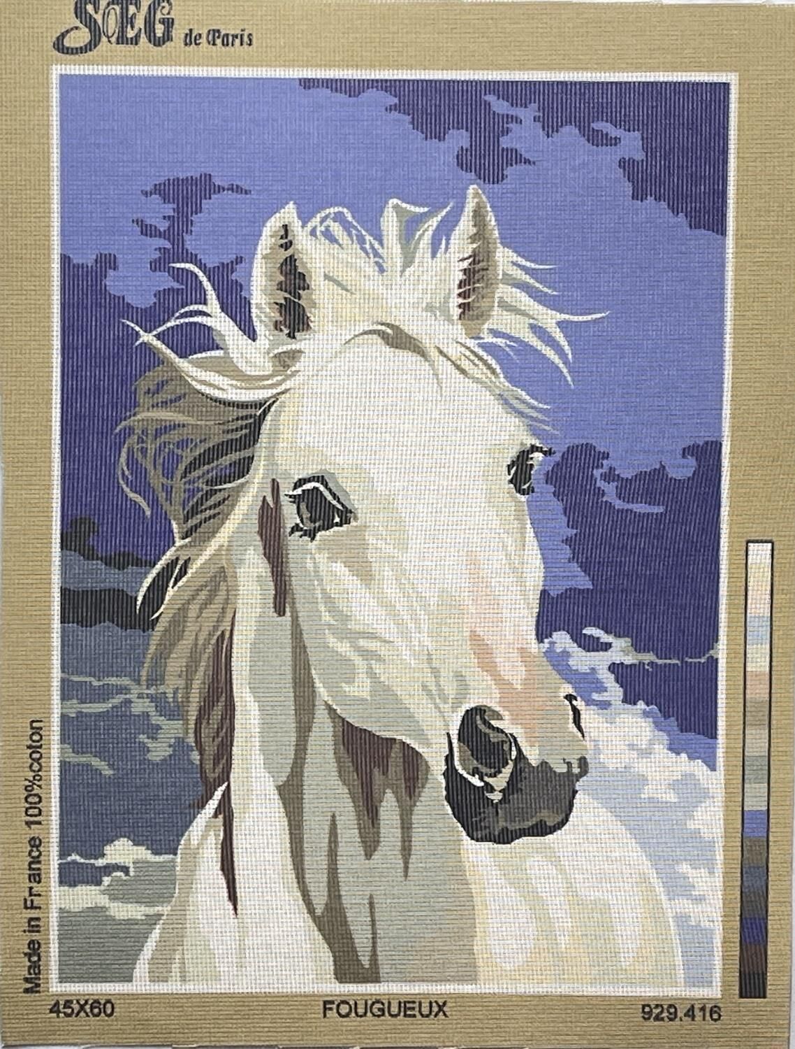 Seg Baskılı Goblen 929 416 Fougueux 45x60cm Tablo Pano