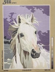 Seg Baskılı Goblen 929 416 Fougueux 45x60cm Tablo Pano