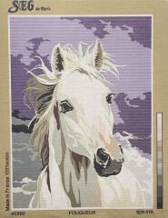 Seg Baskılı Goblen 929 416 Fougueux 45x60cm Tablo Pano