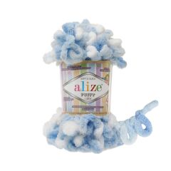 Alize Puffy Color Örgü İpi 100 gr 5924