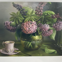 5D Yapışan Boncuk Goblen 30 x 40 cm Mozaik Tablo Pano 60363