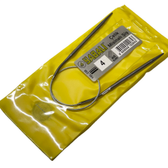 Yabalı Misinalı Şiş 40cm Çelik YBL-338