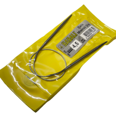 Yabalı Misinalı Şiş 40cm Çelik YBL-338 no 7 mm