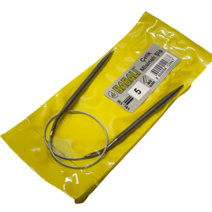 Yabalı Misinalı Şiş 40cm Çelik YBL-338