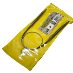 Yabalı Misinalı Şiş 40cm Çelik YBL-338