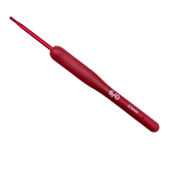 Elegant Red Yumuşak Saplı Yün Tığ TSred