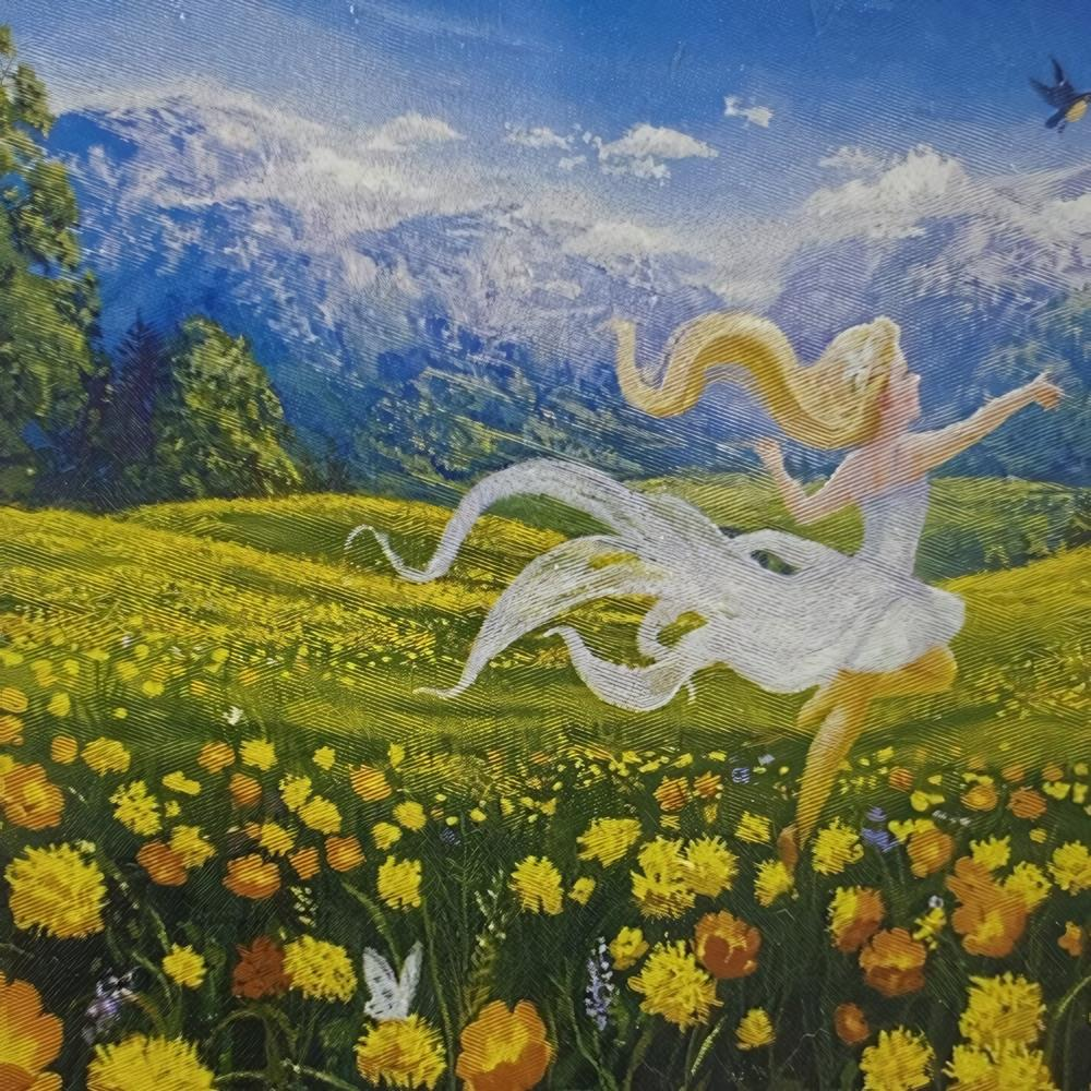 5D Yapışan Boncuk Mozaik Tablo 30*40 cm L7