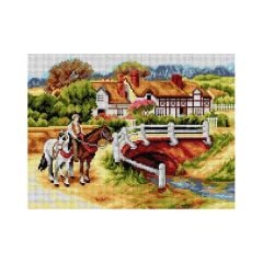 Orchidea Baskılı Goblen Eski Köprü 2845 30*40 cm