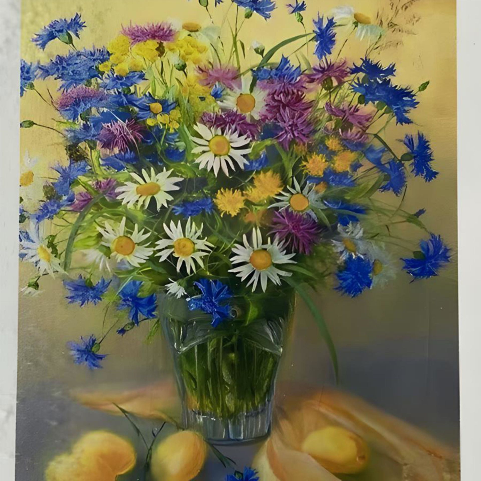 5D Yapışan Boncuk Goblen 30 x 40 cm Mozaik Tablo Pano 60212