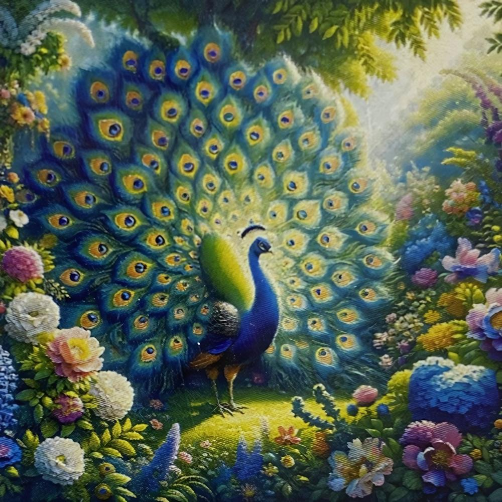 5D Yapışan Boncuk Mozaik Tablo 30*40 cm L11
