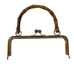 Bambu Tutmalı Metal Çanta Sapı 20.5 cm ALT-13