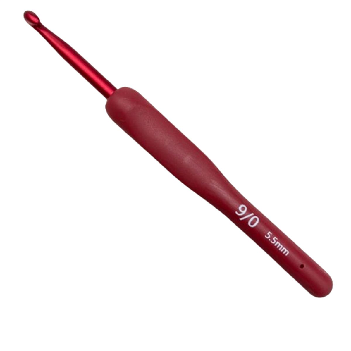 Elegant Red Yumuşak Saplı Yün Tığ TSred no 5,5 mm