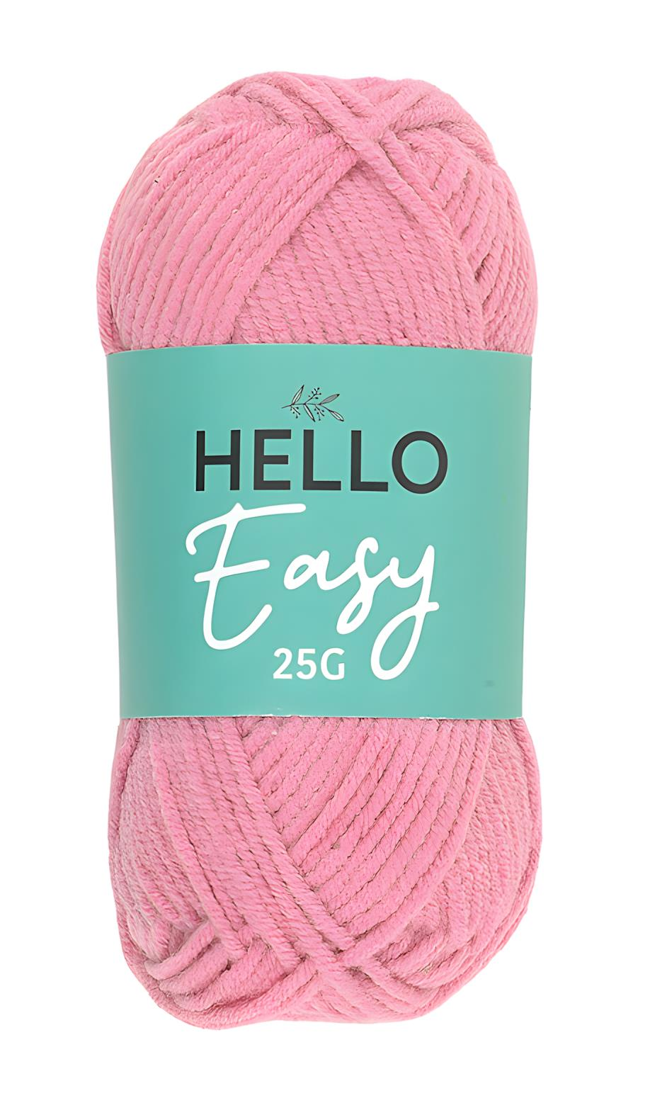 Hello Easy Pamuk Punch İpliği 25 gr E103 Pembe