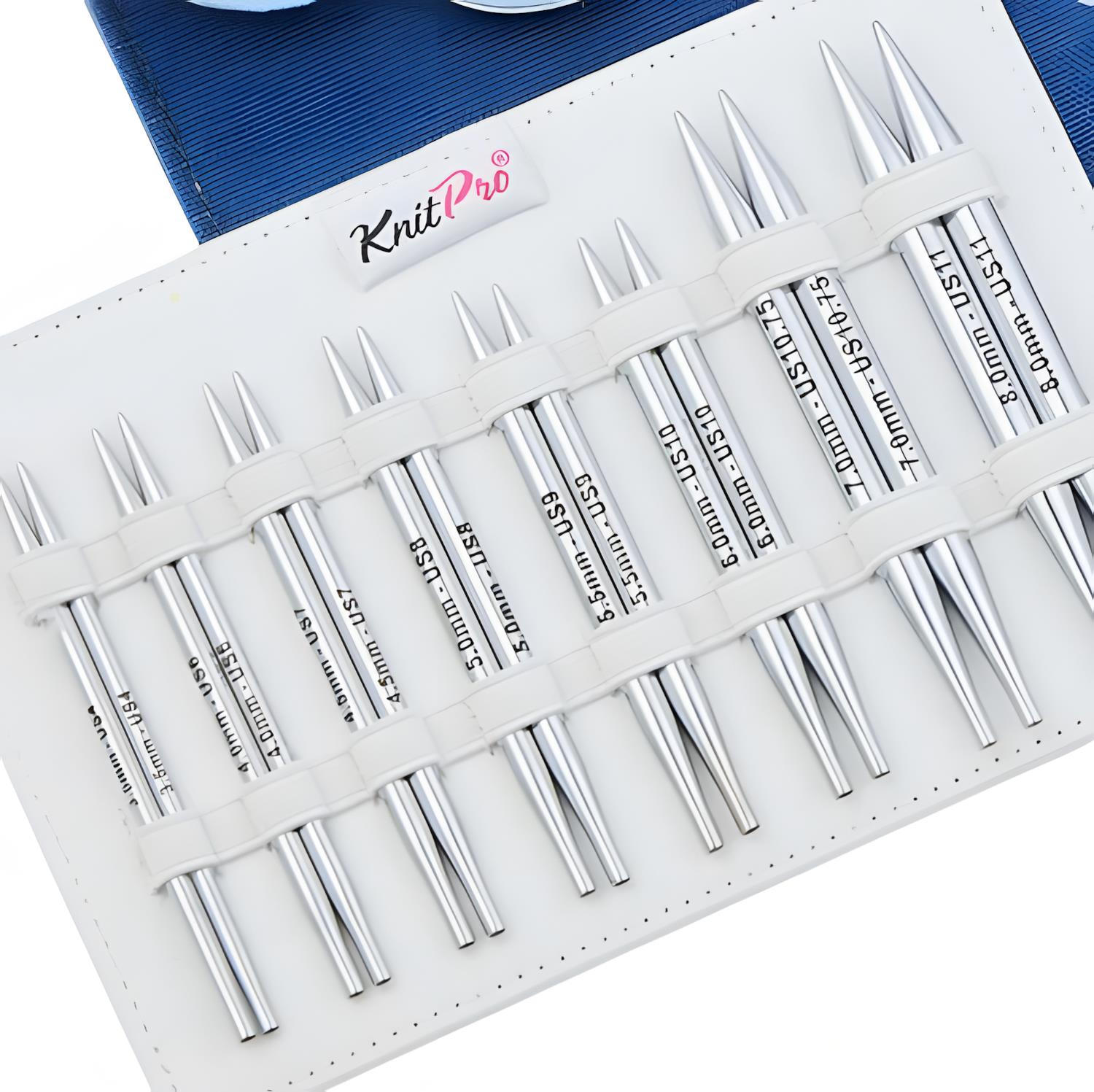 KnitPro Nova Metal Misinalı Şiş Seti 10 cm 10625