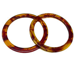 Akrilik Yuvarlak Çanta Sapı 15 cm KX7