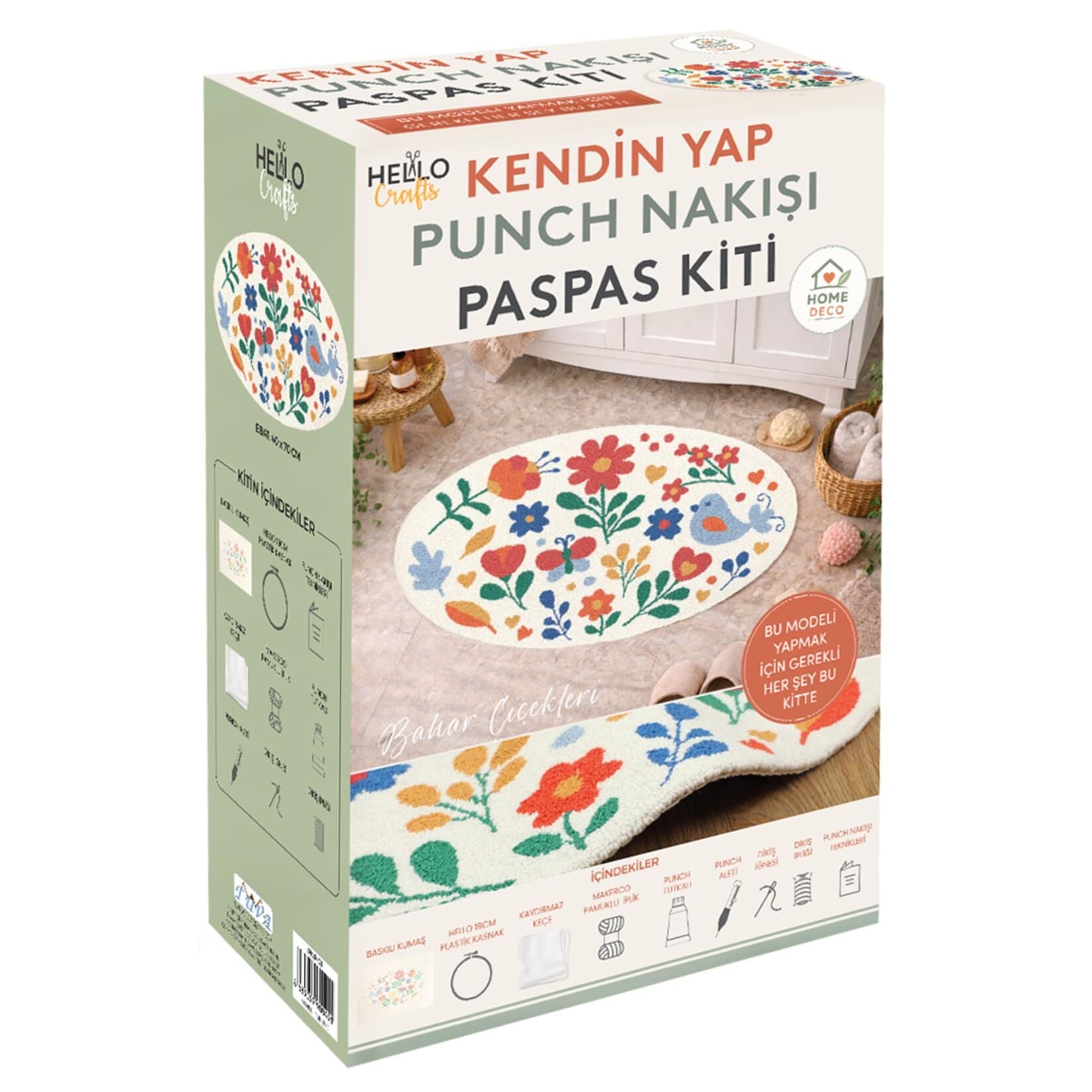 Hello Crafts Punch Nakışı Paspas Kiti PNP-01