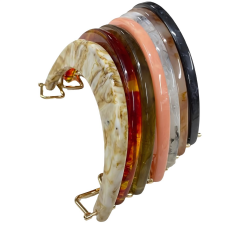 Akrilik Çanta Sapı 18 cm CTL18 Siyah