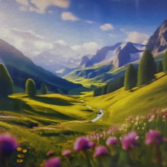 5D Yapışan Boncuk Mozaik Tablo 30*40 cm L26