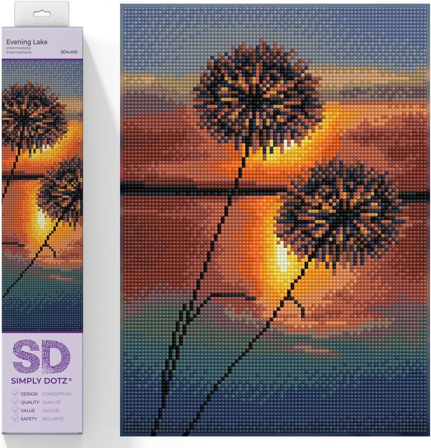 Diamond Dotz 5D Yapışan Boncuk Mozaik Tablo 25*35 cm SD4.405