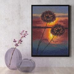 Diamond Dotz 5D Yapışan Boncuk Mozaik Tablo 25*35 cm SD4.405